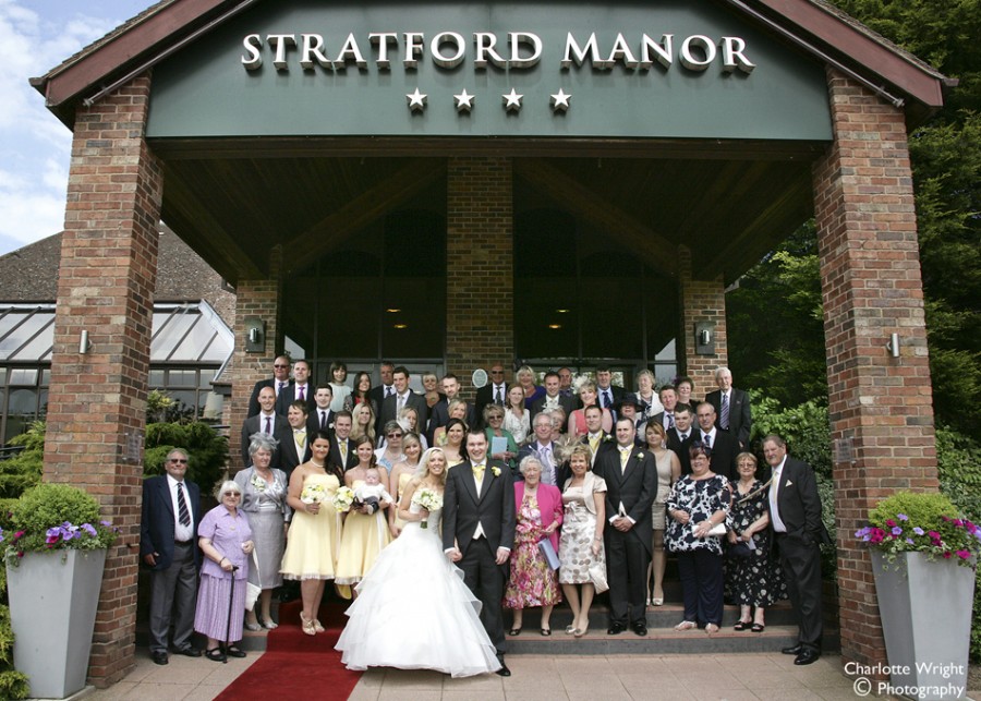 Warwickshire Wedding Photography - St James' Church, Alveston and The Stratford Manor, Stratford Upon Avon Wedding Photographers